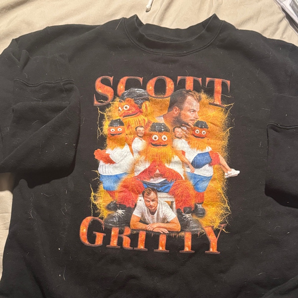 Philadelphia Flyers Scott and Gritty sweatshirt